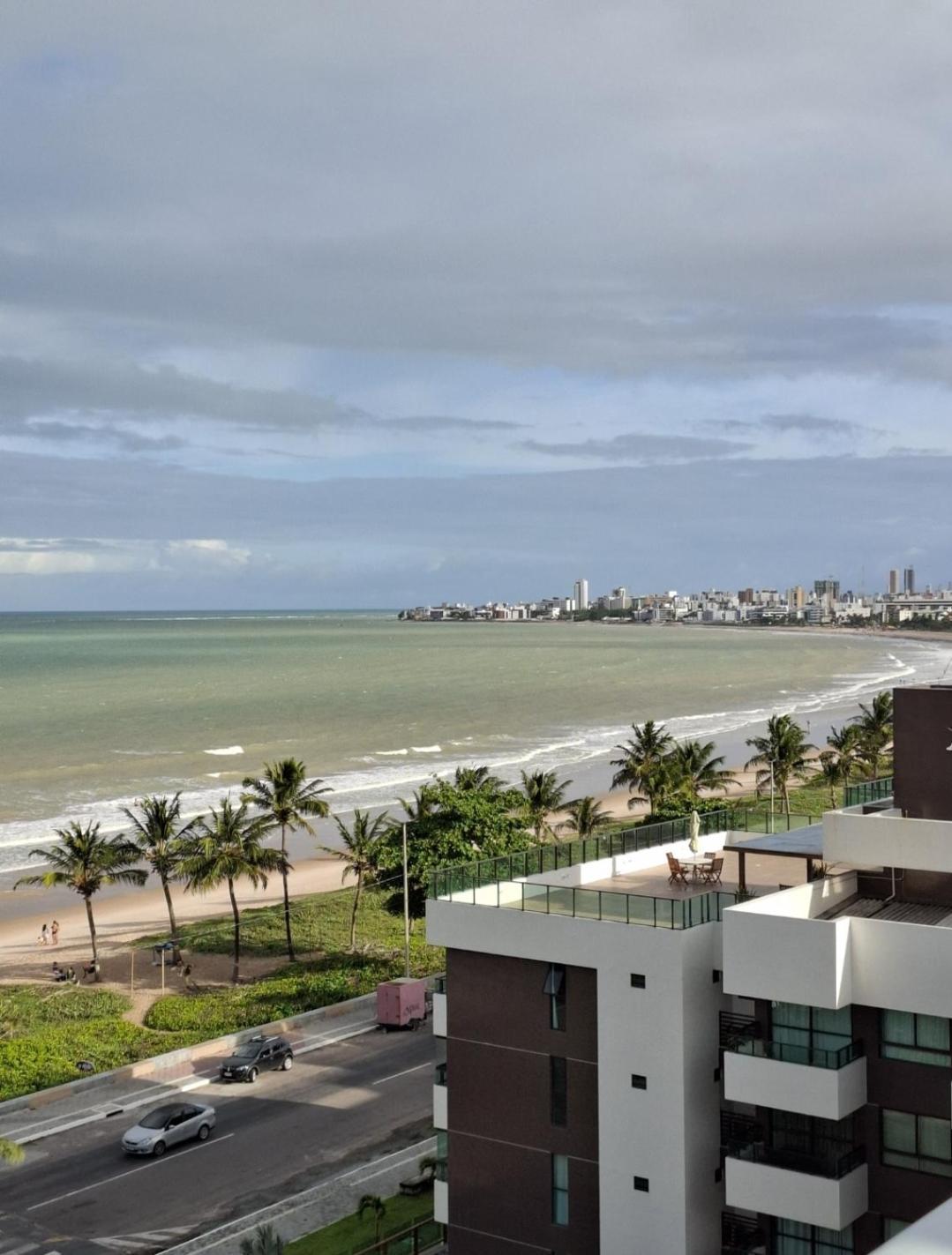 Flat Maravilhosa Vista Beira Mar De Intermares 605 Appartement Cabedelo Buitenkant foto